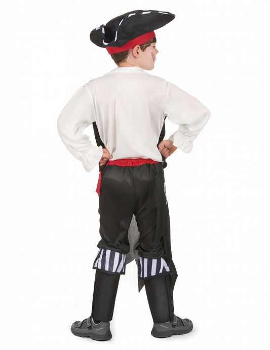 Déguisement pirate ceinture rouge garçon