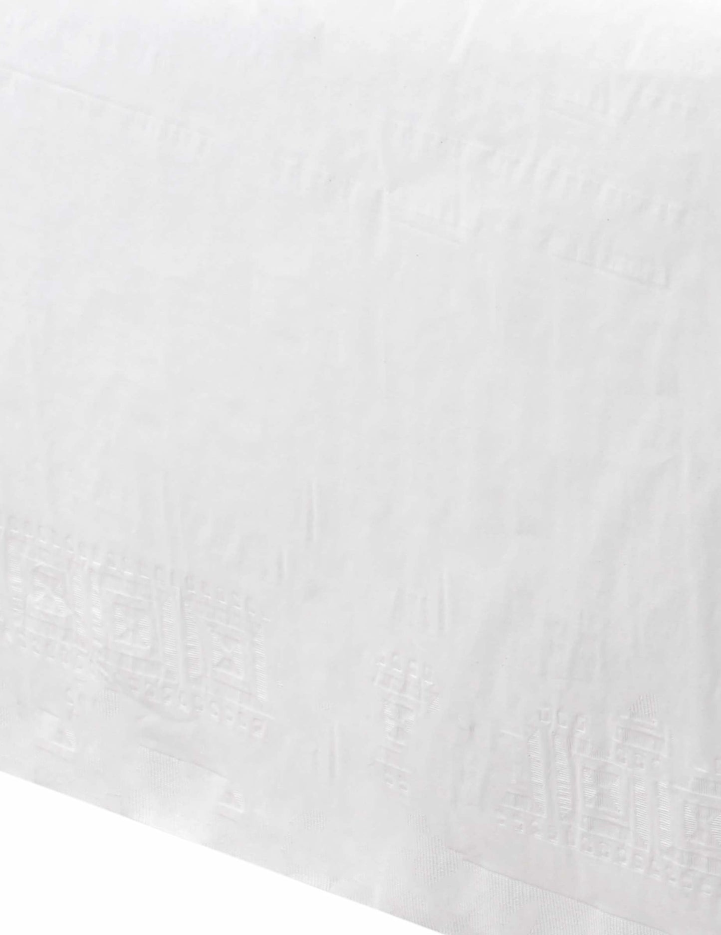 Nappe blanche 137x274 cm