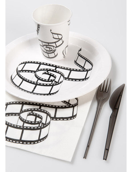 20 Serviettes en papier de table Cinéma